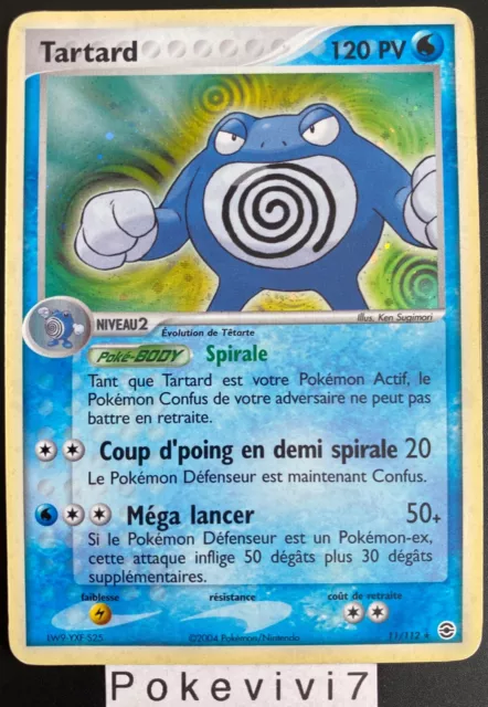 Pokemon Card TARTARD 11/112 Holo Block EX Red Fire Green Sheet FR