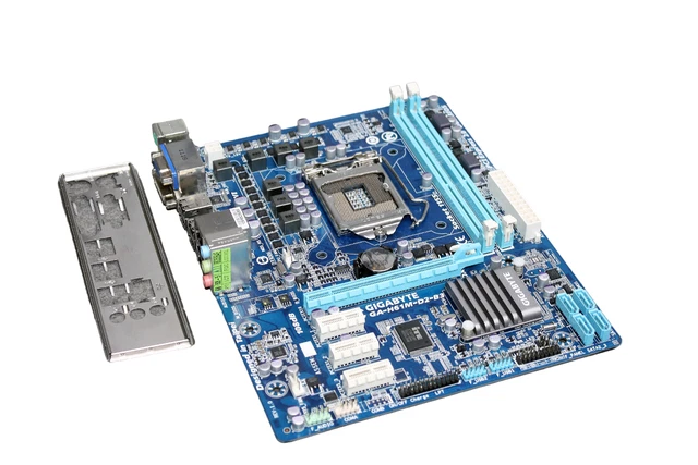 GIGABYTE GA-H61M-D2-B3 MATX Motherboard Socket 1155 Intel H61 Chipset ...