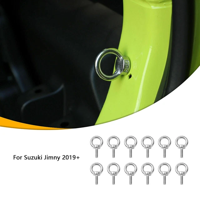 SOLID STEEL SCREWS Quick Removal Fastener Thumb Screw for Suzuki JIMNY