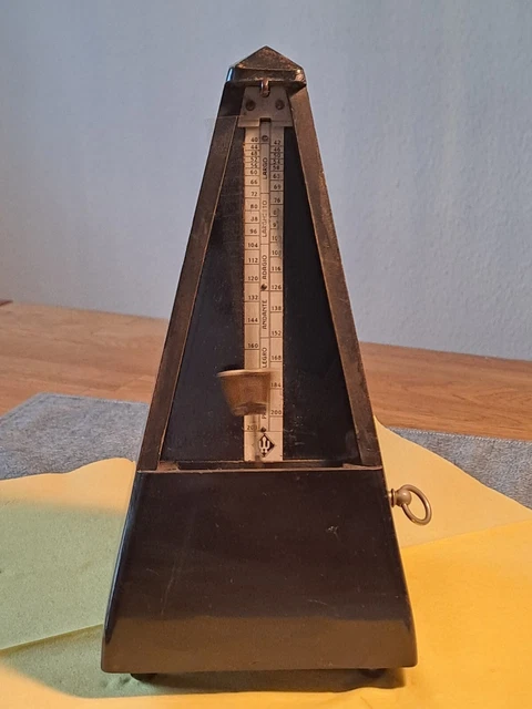 Maelzel/ Wittner Metronom Holzgehäuse von 1936 Bitte Text lesen!! 7