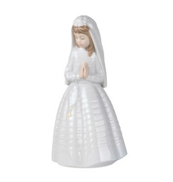 Les Alpes Figura Cantante Donna, 19cm - Statuina Figurina Dipinta a Mano in Resina Sintetica - Collezione Funny World Mestieri Tempo Libero - 014 77037
