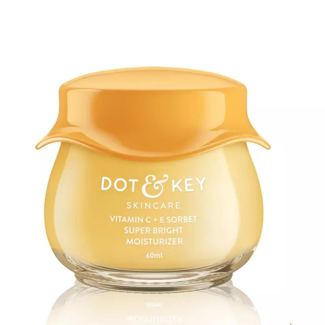 Dot & Key Vitamina C + E Sorbet humectante súper brillante para la cara | 60ml