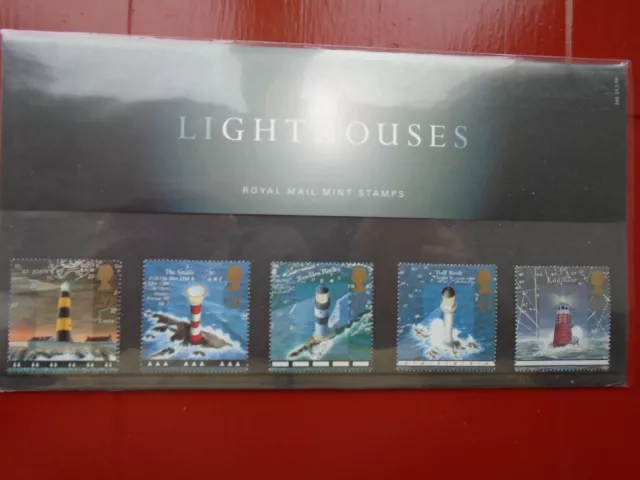 Royal Mail presentation pack No 286 Lighthouses 1998 complete mint