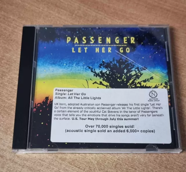 Passenger Let Her Go Promo CD