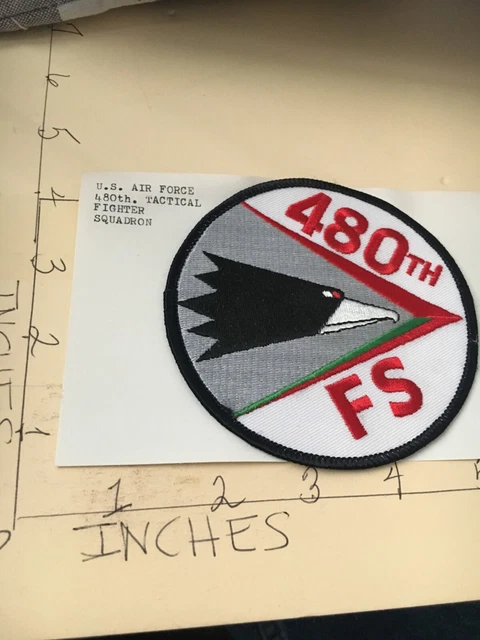 VINTAGE USAF 480TH Tactical Fighter Squadron Patch 2/4/25 £6.78 ...