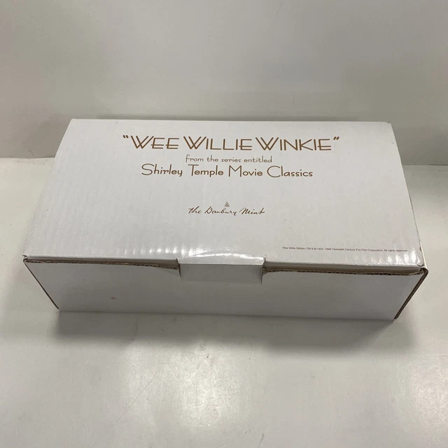 Shirley Temple Danbury Mint Movie Classics Wee Willie Winkle