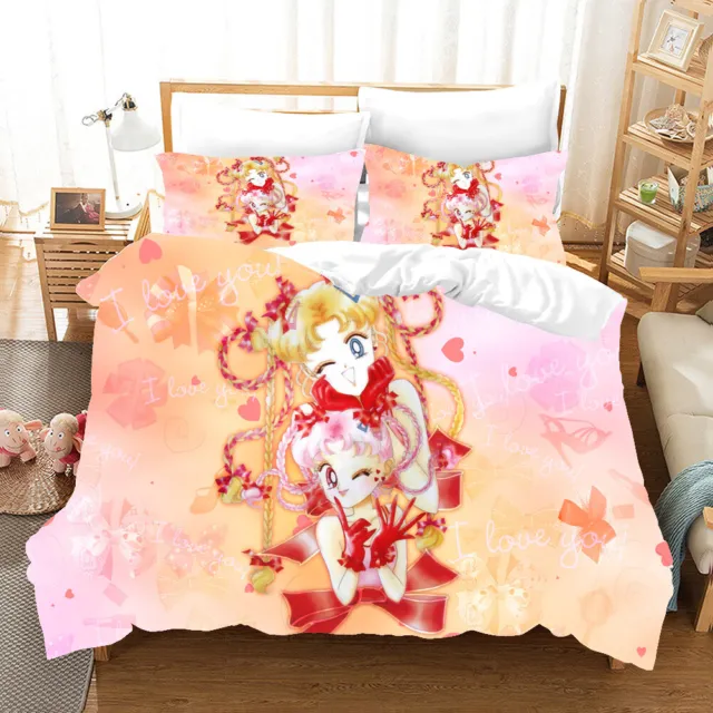 Anime/SAILOR MOON/Doona Cover/Double-sided Pillowcase/Duvet Cover/Bed Set