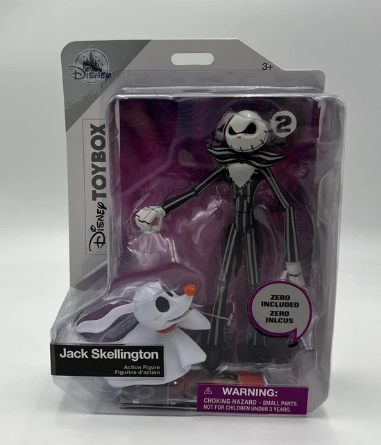 DISNEY TOYBOX NIGHTMARE Before Christmas Jack Skellington & Zero Action