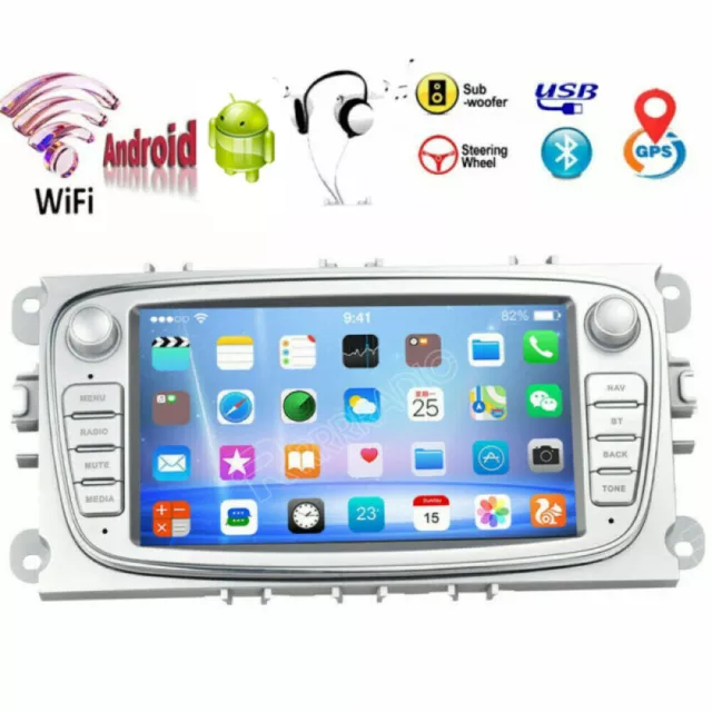 Android 13.0 Autoradio GPS Navi WiFi für Ford Focus Mondeo C-MAX S-MAX Galaxy