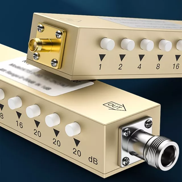 2WN - KK 0-90dB 0-3GHz Digital Step RF Attenuator Adjustable Attenuator