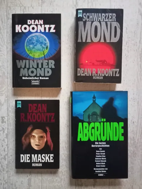 3 x Dean R. Koontz "Todesmarsch", 1 x Sammlung "Abgründe"