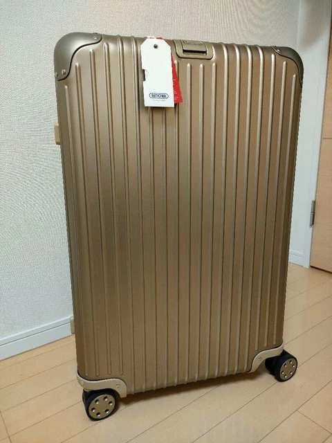 RIMOWA TOPAZ TITANIUM Suitcase 4wheels 98L 924.77.03.5 Out of