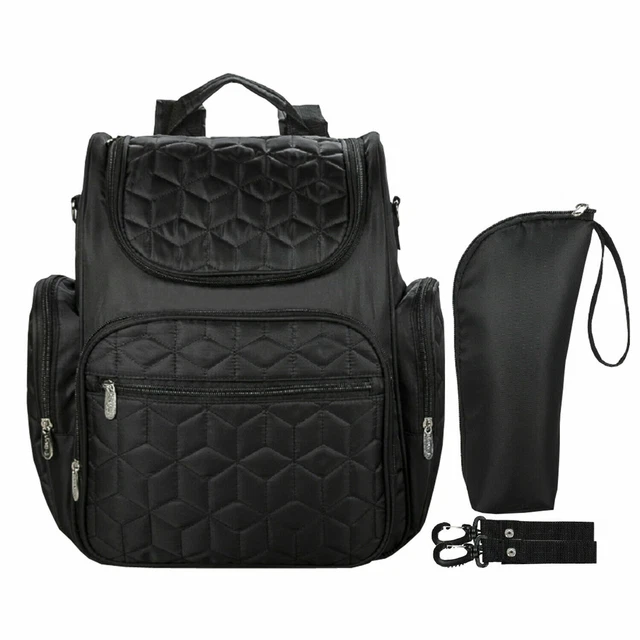 Diaper Backpack, Nappy Changing Bag for Moms Dads, Large Baby Bag Hands-free