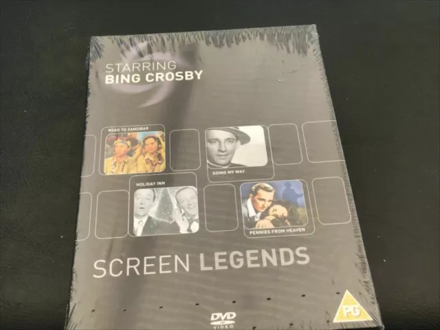 Screen Legends Bing Crosby. DVD . NEW & SEALED