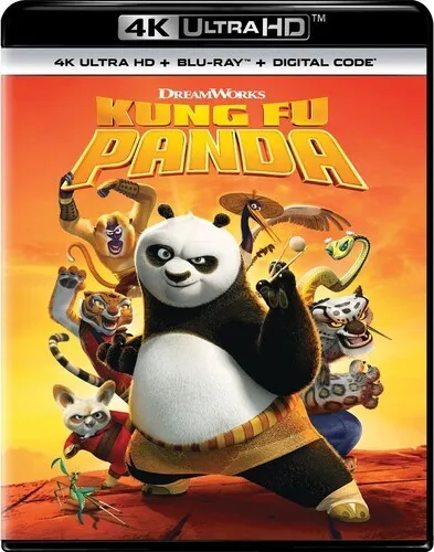 Kung Fu Panda [New 4K UHD Blu-ray] With Blu-Ray, 4K Mastering, Ac-3/Dolby Digi