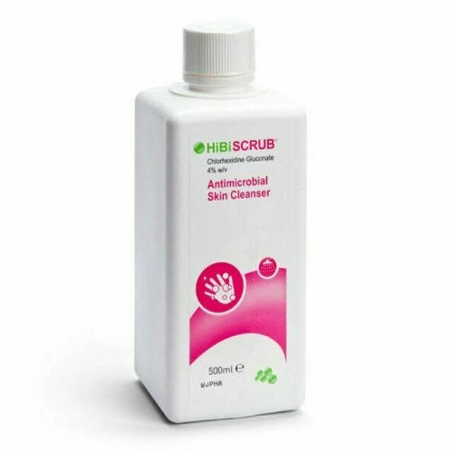4 X HIBISCRUB Antibacterial Skin Cleanser 500ml EUR 28,96 PicClick IT