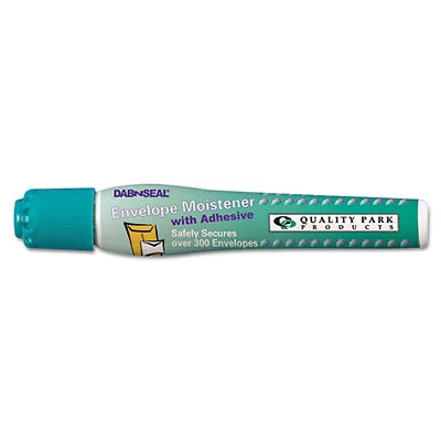Quality Park™ Dab N' Seal 2go Moistener Pens, 10 Ml, Teal, 2/pack QUA46066