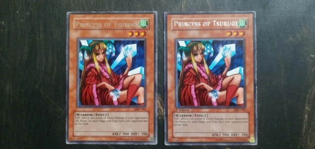 Yugioh! x2 Princess of Tsurugi MRD-086 Rare(x1 1st Edition) Metal Raiders LP