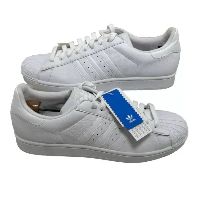 Adidas superstar shop 2 triple white