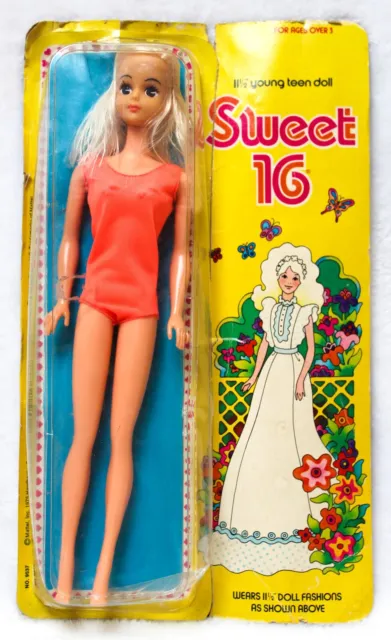 Vintage Sweet 16 Barbie Doll ELI Face Platinum Blond 1975 Mattel NRFB
