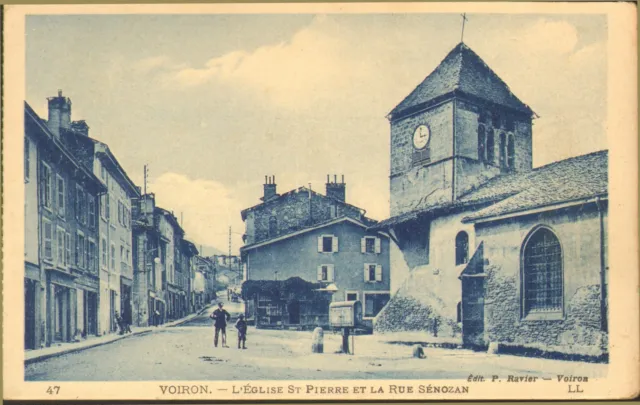 38 Voiron Carte Postale Eglise Saint-Pierre