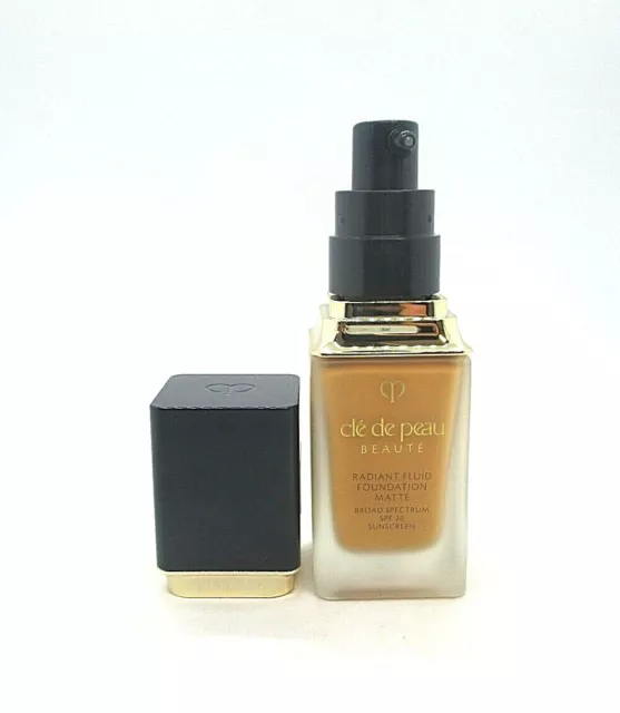 Cle De Peau Radiant Fluid Foundation Matte Spf 20 ~ O 50 Tan Ocher ~ 1.1 oz BNIB