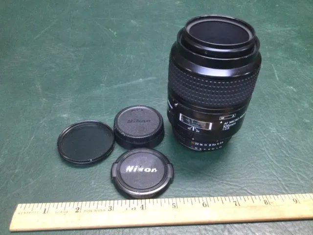 Nikon AF Micro NIKKOR 105mm f/2.8 Macro Lens From JAPAN