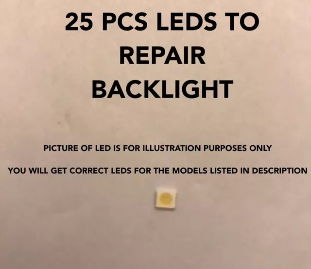 25 piezas Kit LED Philips 40PFL3018T/12 JVC LT-40TW51 VES400UNDS-01/ 02/03