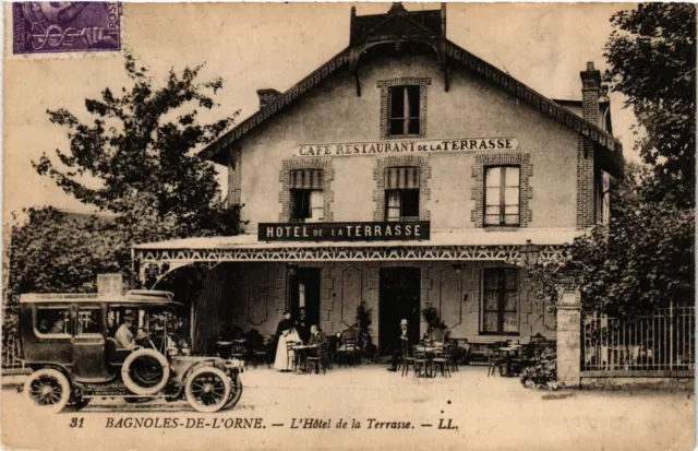 CPA BAGNOLES-de-l'ORNE - L'Hotel de la Terrasse (356540)