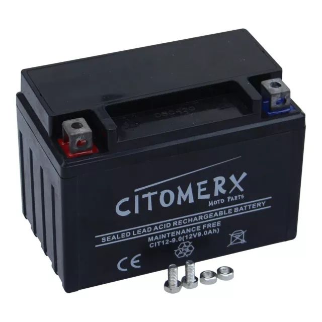 Batterie YTX9-BS 12V 9AH Wartungsfrei für Suzuki GSX 750 F Bj. 1998-2004