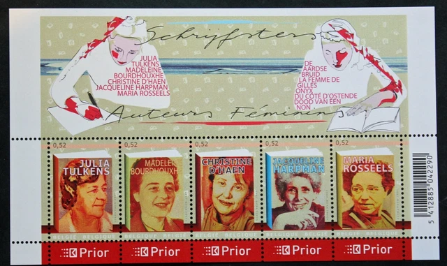 Briefmarken Belgien Yvert Und Tellier N°3601 Rechts 3604 N MNH (Z21) Briefmarke