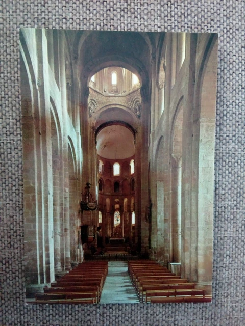 Cpsm Cpm 12 Aveyron Conques Église Sainte Foy La Nef