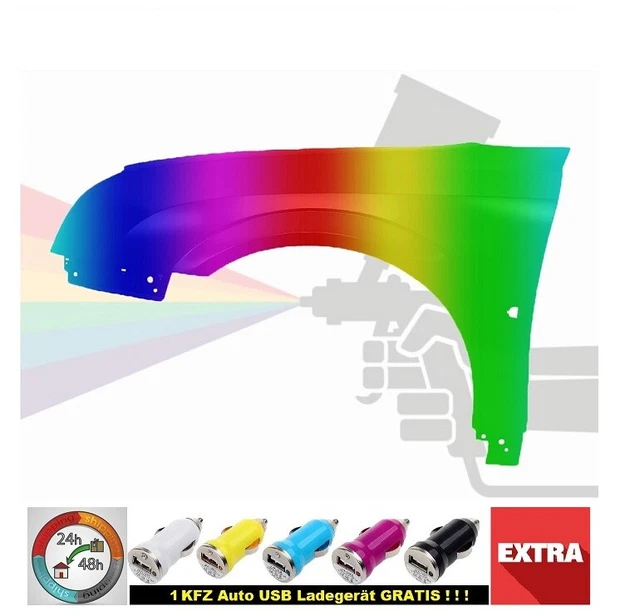 Kotflügel Passend Für VW CADDY III 3 2K 2004-2010 Wunschfarbe