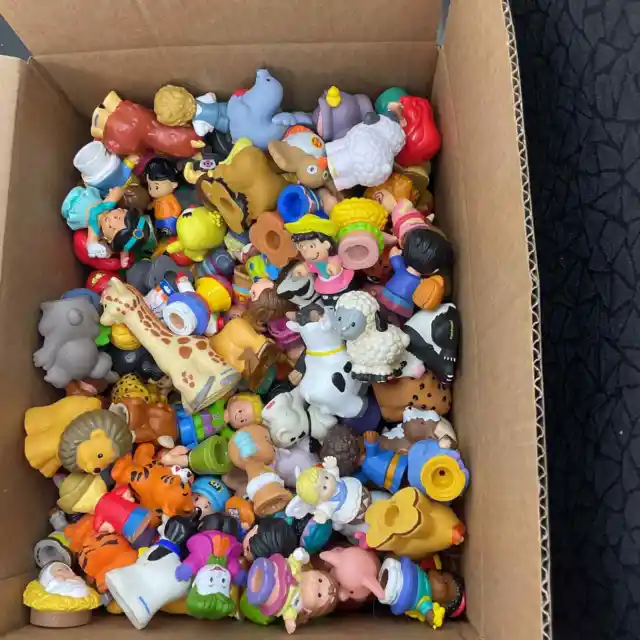 Used Mixed LOT Fisher Price Little People Humanoid Animal Toy Figures Preschool
