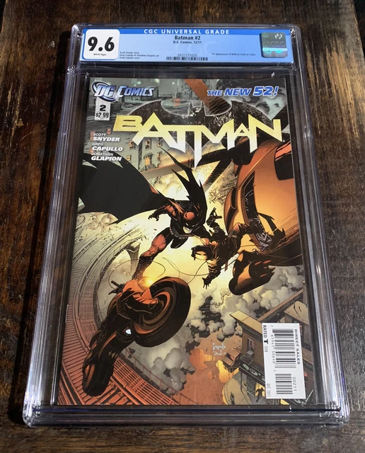 Batman Comic #2 CGC 9.6⭐️1st Appearance Of William Cobb⭐️Talon⭐️⭐️