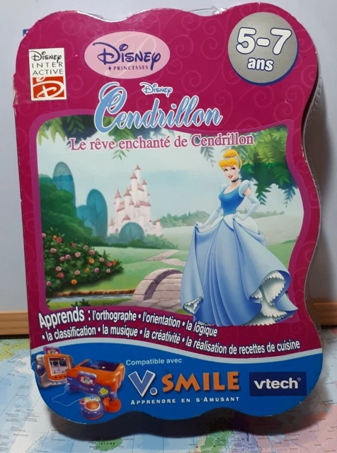Jeu VTech V.Smile : Cendrillon Le Rêve Enchanté - Version Française - Neuf Sous Blister