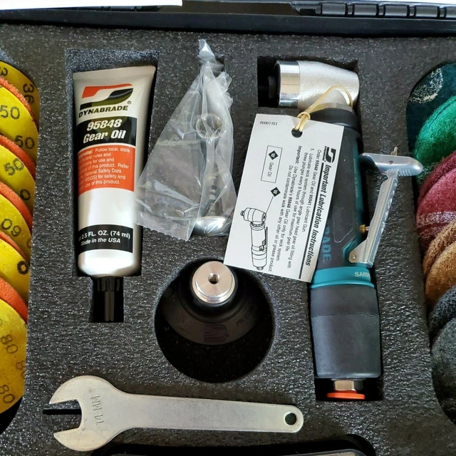 Dynabrade 48535 Kit Includes 48531 Geared Disc Sander And 3" Accessories Nos 6