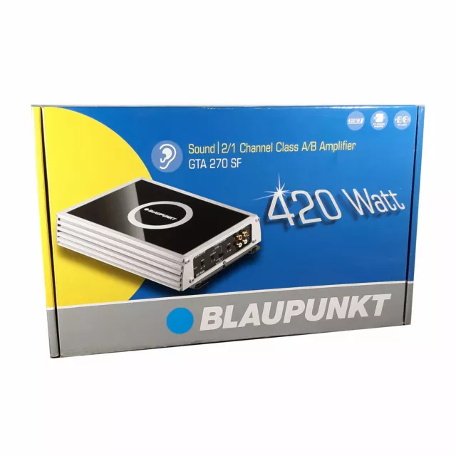 Amplificador Etapa De Potencia Blaupunkt Gta-270 Sf 420W Car Audio