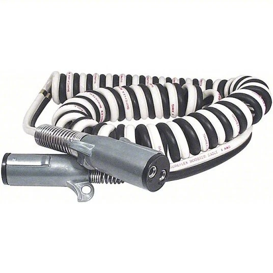 Sureflex SFLG154DP Coiled ABS Power Cord, 200A, 15 ft.