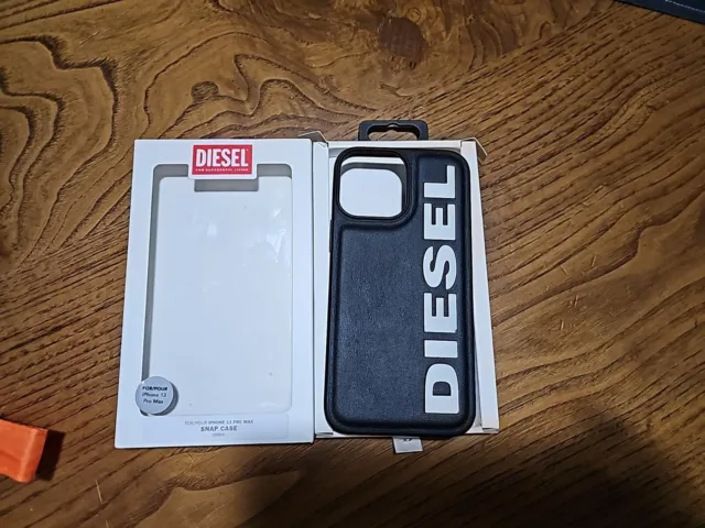 Iphone 13 Pro Max cover Diesel Originale nera Diesel