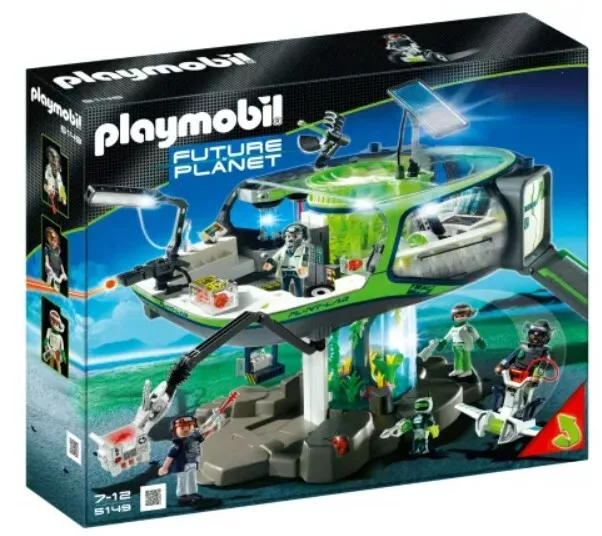 Playmobil® 5149 E-Rangers Future Base von 2011 - sehr rar - Neu und ungeöffnet