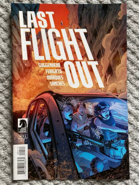 Brand new Dark horse comics Last Flight Out #4 New Series Adult 1st Print