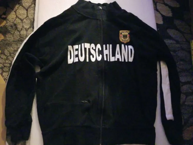 GUC Kids DEUTSCHLAND full Zip Sweater Size M with Germany coat of arms crest