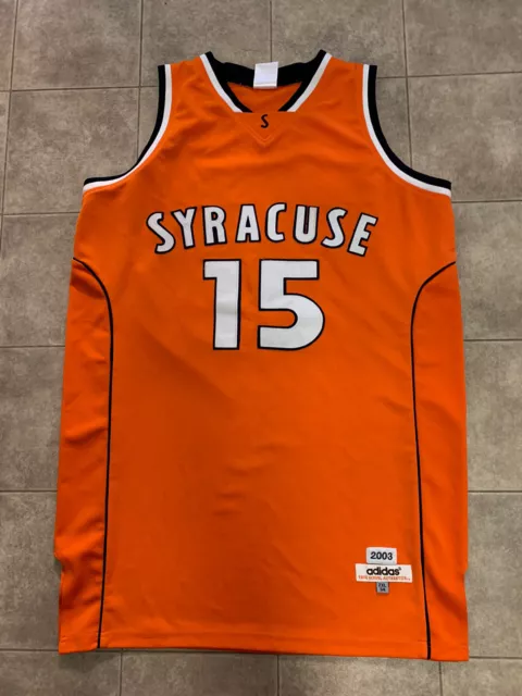 Carmelo Anthony #15 Adidas Syracuse Stitched Basketball Jersey Mens Size XXL 54