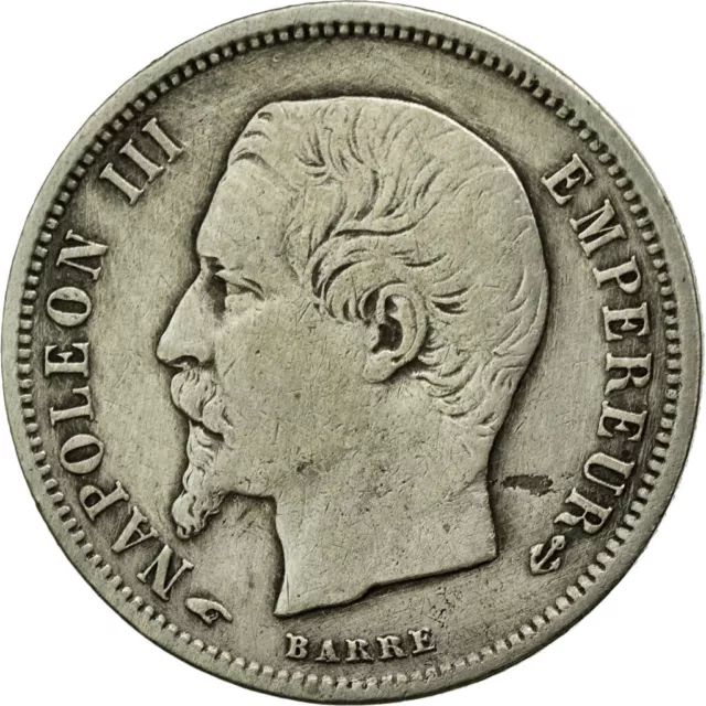 [#11236] Monnaie, France, Napoleon III, Napoléon III, 50 Centimes, 1857, Paris,