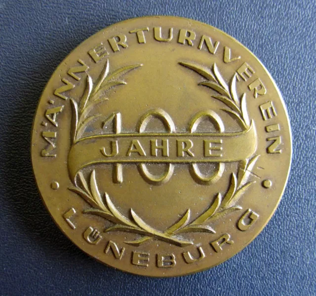 Medaille 100 Jahre Männerturnverein Lüneburg 1848 - 1948