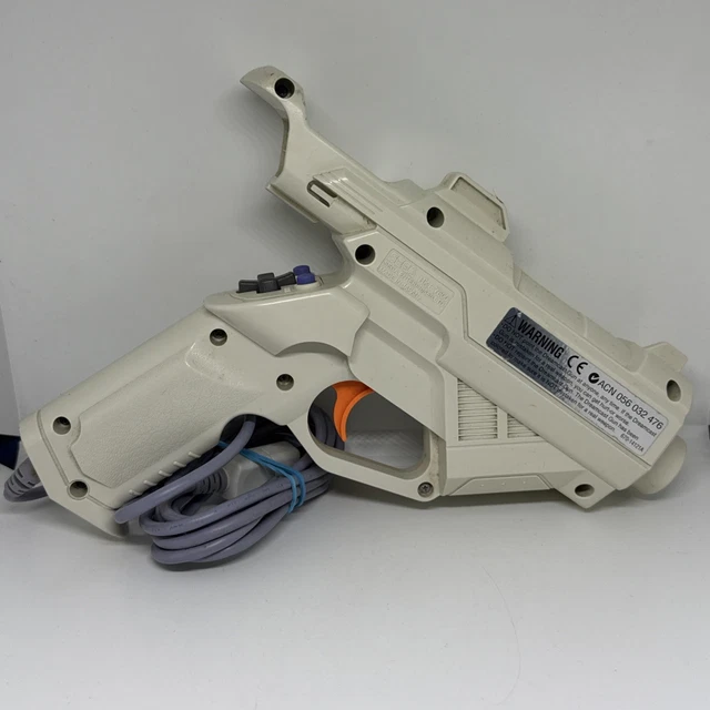 Sega Dreamcast NTSC-J (Japan) 1999 Video Games SEGA Dreamcast Gun Controller Set (HKT-7800) - 2 Pack, Tested & Working, Used From Japan Bluetooth Mobile Game Controller