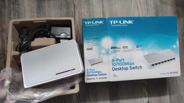 ★ Switch TP-LINK  8 ports ethernet internet officiel original TPLINK TL-SF1008D