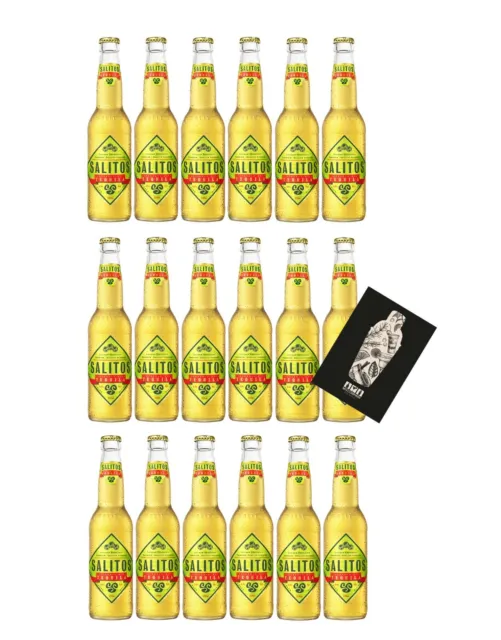 Salitos 18er Set Bier Salitos Tequila Beer 18x 0,33L (5,9% Vol) inkl. Pfand MEH
