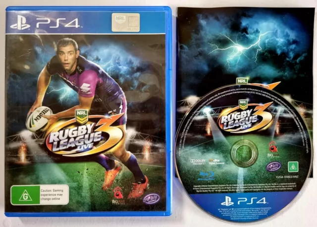 NRL Rugby League Live 3 | Sony Playstation 4 5 PS4 PS5